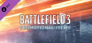 Battlefield 3™ Promotional Items banner