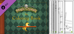 Secret of the Magic Crystals - Soundtrack and Coloring Book banner