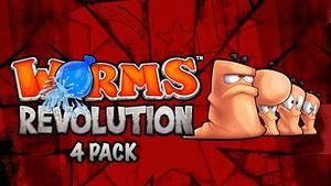 Worms Revolution 4-pack banner