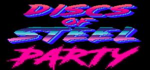 Discs of Steel Party banner