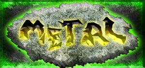 Metal banner