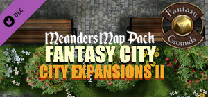 Fantasy Grounds - Meander Map Pack City Expansions II (Map Pack) banner