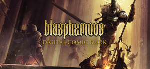 Blasphemous Digital Comic Book banner