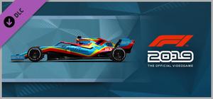 F1 2019: Car Livery 'Monnaie - Fête' banner