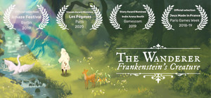 The Wanderer: Frankenstein's Creature banner