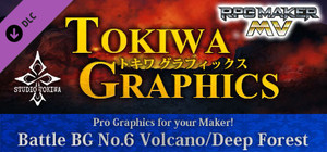 RPG Maker MV - TOKIWA GRAPHICS Battle BG No.6 Volcano/Deep Forest banner