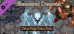 Fantasy Grounds - Devin Night Token Pack #115: Elemental Demons (Token Pack) banner