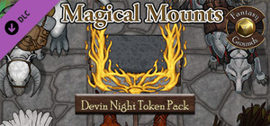Fantasy Grounds - Devin Night Token Pack #114: Magical Mounts (Token Pack) banner