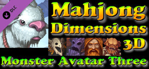 Mahjong Dimensions 3D - Monster Avatar Three banner