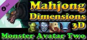 Mahjong Dimensions 3D - Monster Avatar Two banner
