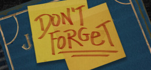 Don't Forget... banner