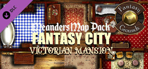 Fantasy Grounds - Meanders Map Pack: Victorian Mansion Special Edition (Map Pack) banner