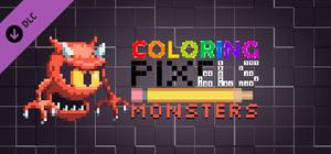 Coloring Pixels - Monsters Pack banner