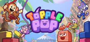 TopplePOP: Bungee Blockbusters banner