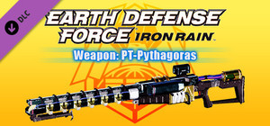 EARTH DEFENSE FORCE: IRON RAIN - Weapon: PT-Pythagoras banner