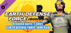 EARTH DEFENSE FORCE: IRON RAIN - Creation parts: T-Shirt: EARTH DEFENSE FORCE: IRON RAIN banner