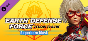 EARTH DEFENSE FORCE: IRON RAIN Superhero Mask banner