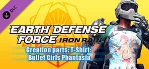 EARTH DEFENSE FORCE: IRON RAIN - Creation parts: T-Shirt: Bullet Girls Phantasia banner