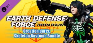 EARTH DEFENSE FORCE: IRON RAIN - Creation parts: Skeleton Costume Bundle banner