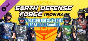 EARTH DEFENSE FORCE: IRON RAIN - Creation parts: T-shirt(EDF4.1 set Bundle) banner