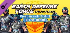 EARTH DEFENSE FORCE: IRON RAIN - Creation parts: T-shirt(EDF5 set Bundle) banner
