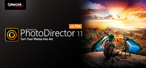 CyberLink PhotoDirector 11 Ultra - Photo editor, photo editing software banner
