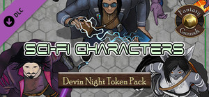 Fantasy Grounds - Devin Night Token Pack #119: Sci-fi Characters (Token Pack) banner