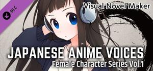 Visual Novel Maker - Japanese Anime Voices：Female Character Series Vol.1 banner