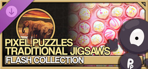 Pixel Puzzles Traditional Jigsaws Pack: 64 banner
