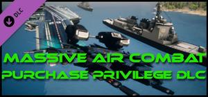 Massive Air Combat - Purchase Privilege banner