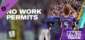 Football Manager 2020 Touch - No Work Permits banner