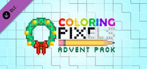 Coloring Pixels - Advent Pack banner
