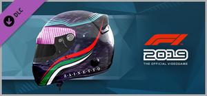 F1 2019: Helmet 'Abu Dhabi Grand Prix' banner