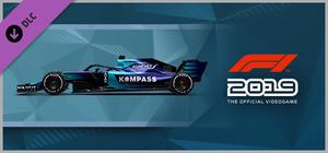 F1 2019: Car Livery 'KOMPASS - Speed' banner