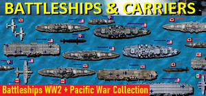 Double Pack: Pacific War + Battleships WW2 Bundle banner