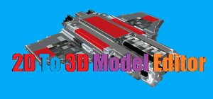 2DTo3DModelEditor banner
