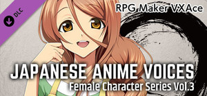RPG Maker VX Ace - Japanese Anime Voices：Female Character Series Vol.3 banner