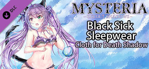 Mysteria~Occult Shadows~Black silk Sleepwear banner