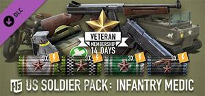 Heroes & Generals - US Soldier Pack: Infantry Medic banner