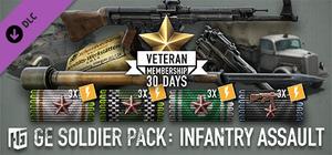 Heroes & Generals - GE Soldier Pack: Infantry Assault banner