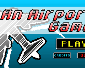 An Airport Game banner