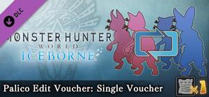 Monster Hunter: World - Palico Edit Voucher: Single Voucher banner