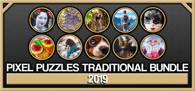 Pixel Puzzles Traditional Jigsaws Bundle: 2019