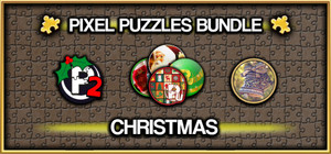 Pixel Puzzles Jigsaw Bundle: Christmas banner