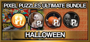 Pixel Puzzles Ultimate Jigsaw Bundle: Halloween banner