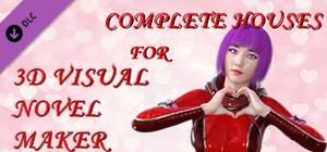 Complete houses for 3D Visual Novel Maker banner
