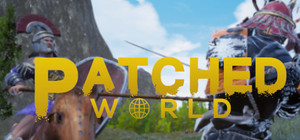 Patched world banner