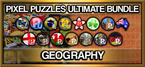 Pixel Puzzles Ultimate Jigsaw Bundle: Geography banner