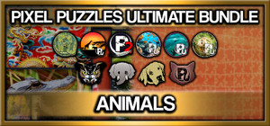 Pixel Puzzles Ultimate Jigsaw Bundle: Animals banner
