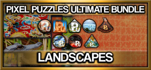 Pixel Puzzles Ultimate Jigsaw Bundle: Landscapes banner